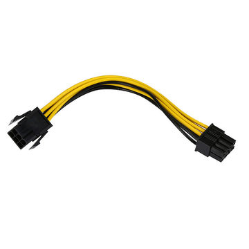 China OEM/ODM Custommade Pcie 6 pin to 8 pin graphics card power ...