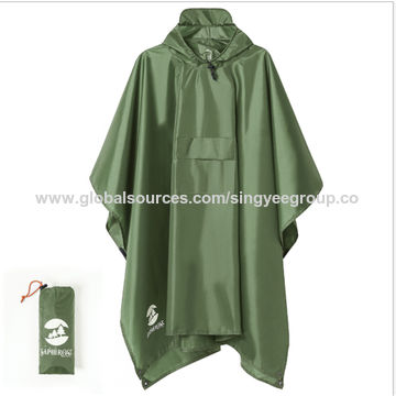 Factory Direct High Quality China Wholesale Outdoor Mountaineering Riding  Adult Raincoat Cloak Polyester Cloth Easy-to-carry Poncho $2 from Fujian  Singyee Group Co. Ltd
