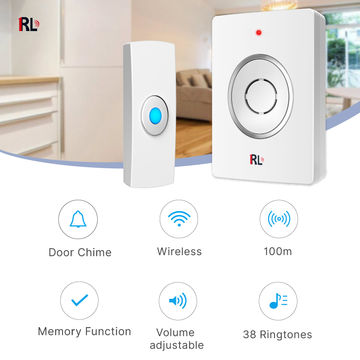 China DC Power Energy Saving Long Distance Wireless Door Chime on ...