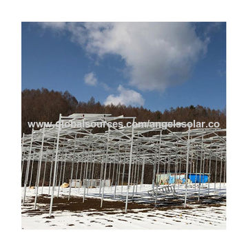 China Solar Ground Pv Mounting Panel Structure Mounted Rack System on ...