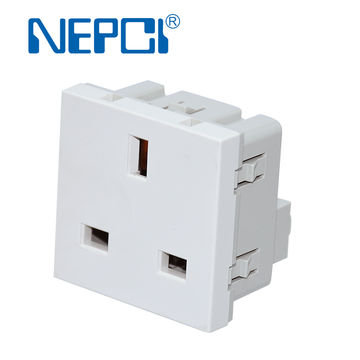 250v/13a Uk Power Socket Module, Nepci Xjy-qb-30 British
