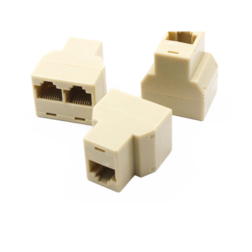 China Telephone 1 to 2 Ways Connector Female to Female Adapter Splitter ...