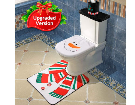 China Wc Toilet Seat Cover Bath Mat Decoration Bathroom On Global Sources Protectors Hometextiles And Houehold Products - Bath Mats And Toilet Seat Covers