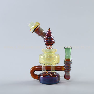 China Water Bongs Glass Smoke Bong Glass Smoking Pipe Crystal Bong On ...