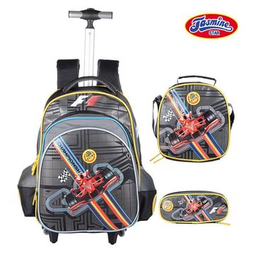 Mochilas con Ruedas para Niños Equipaje Carrito Escolares