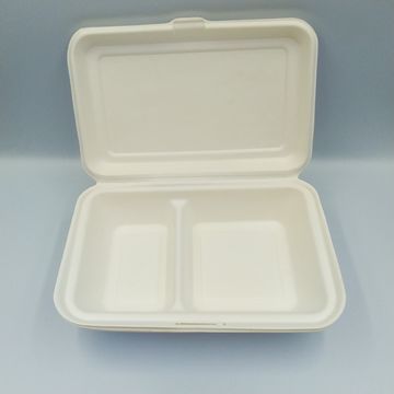 China Disposable degradable bagasse Takeout box on Global Sources ...