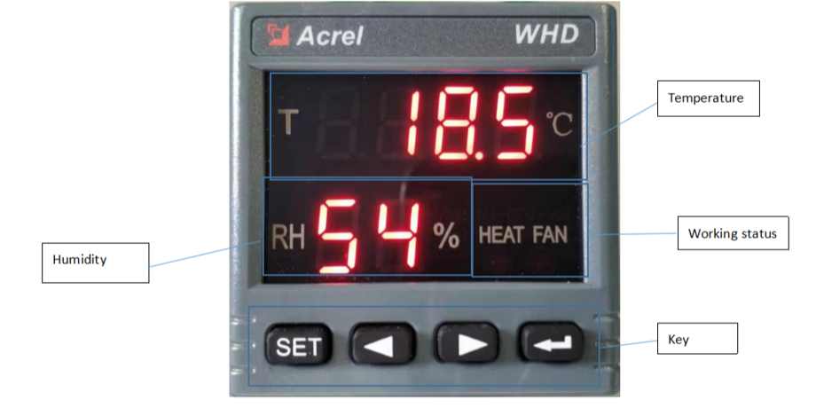 Temperature Humidity Control System China Temp&Humidity Controller with sensor for Distribution cabinet on ...