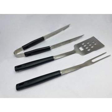 Dropship 3 PCS Stainless Steel BBQ Grill Utensils Set to Sell Online at a  Lower Price