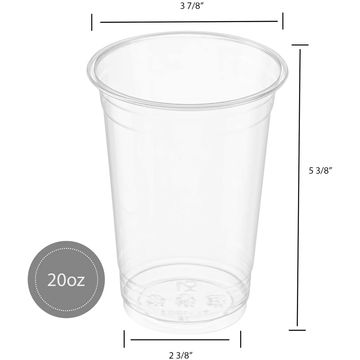 Disposable Tall Triangle Cup - 12 Cups