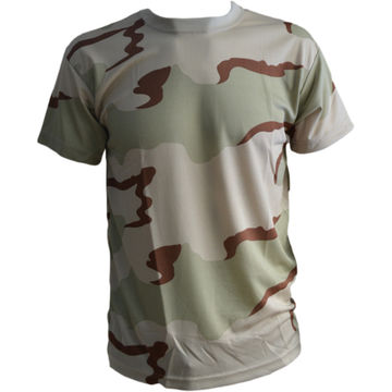 Buy Wholesale China Military T-shirts Men's Outdoor Tactical Camo