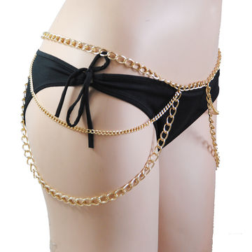 Cadena de Cintura Sexy, Joyería Corporal de Diamantes, Brillante y Lujosa - Venta al por mayor de bisutería para el cuerpo