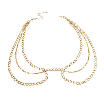 Cadena de Cintura Sexy, Joyería Corporal de Diamantes, Brillante y Lujosa - Venta al por mayor de bisutería para el cuerpo