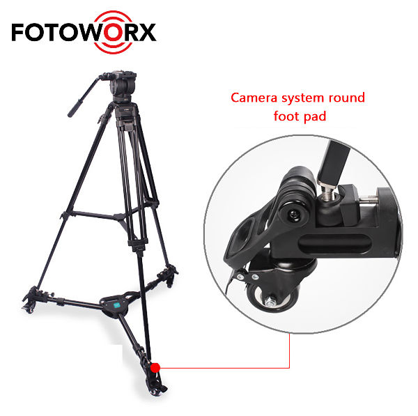 China Photography Professional Heavy Duty Tripod Dolly for DSLR Camera