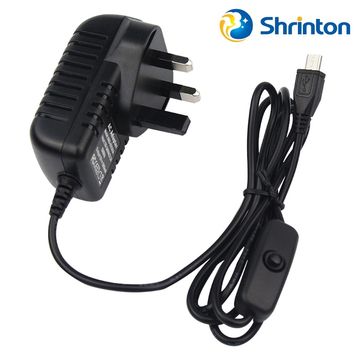 China 5V 3A Micro USB For Raspberry Pi 3 B Power Supply AC Adapter with ...