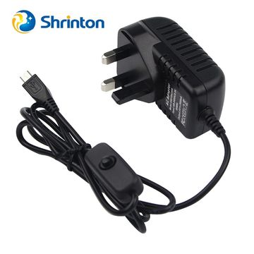 China 5V 3A Micro USB For Raspberry Pi 3 B Power Supply AC Adapter with ...
