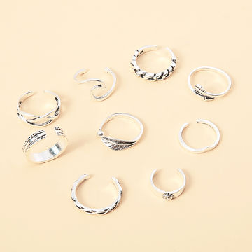 Buy China Wholesale Fashion Women Toe Ring Set Adjustable & Toe Rings $0.99