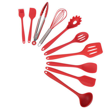 Buy Wholesale China 14pcs Silicone Kitchen Utensils Set Nylon Kitchen Tools  Cooking Nylon And Stainless Steel Kitchen Accessories & Kitchen Utensils at  USD 9.46