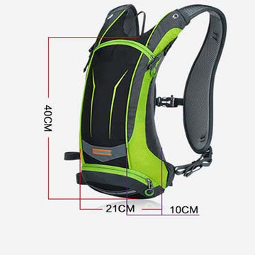 Outplea Tactical Hydration Pack Backpack With 3L Water Bladder For Men, Leakproof Military Rave Water Backpack For Running Hiking Cycling Jogging Festival, Black - View #2