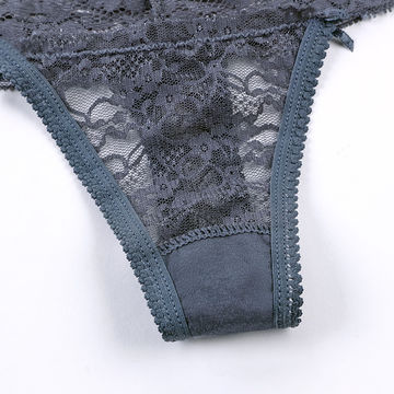 Buy China Wholesale Lacy Panties T-back Lace Ladies Bikini Panties Sexy G  String Women's Panties Thong Sexy Underwear & Panties $1.5