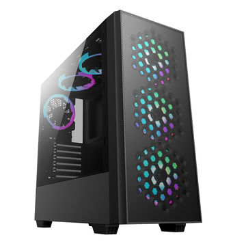 China Front plastic panel atx horizontal full tower computer case on ...