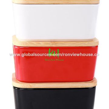 Bamboo Clear Storage Containers by Tupperware