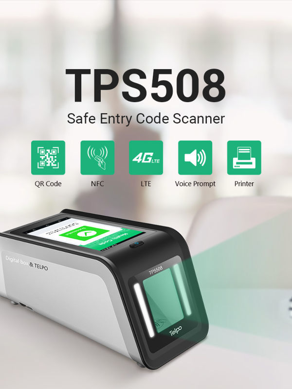 Tps Code Scanner China Telpo TPS508 SDK available smart health qr code scanner with ...