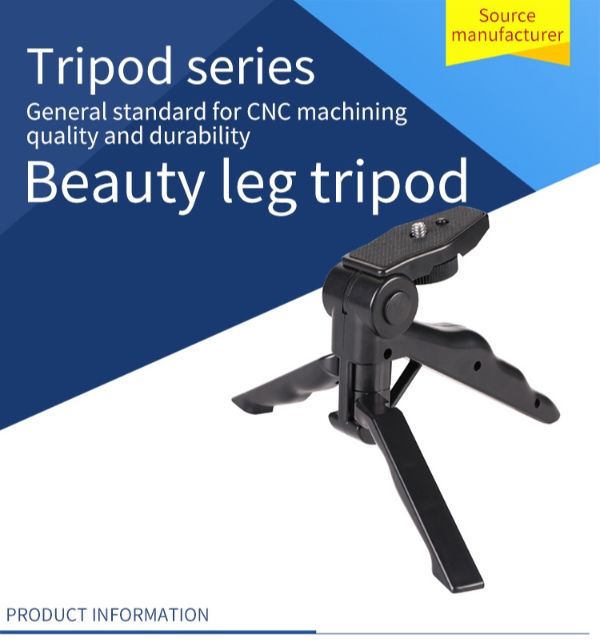 Pistol Grip Portable Mini Camera tripods Hand Grip Table Stand Rotation