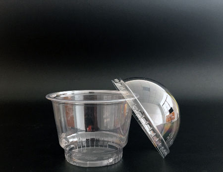 Gobelet en plastique 9 oz tasse jetable dure en plastique verre de