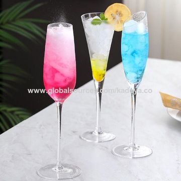 Buy Wholesale China Double Wall Insulated Tumbler Luxury Wedding Restaurant  Champagne Double Wall Wine Glass & Goblet at USD 2.83