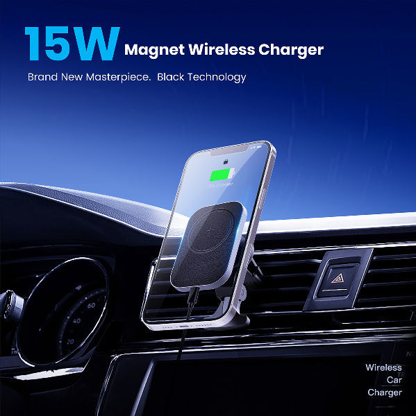 China 15W Wireless Car Charger for iPhone 12 Fast Wireless