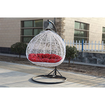 Buy Wholesale China Rattan Swing Egg Chair With Handles, Hammock Chair,  Hanging Chair Cushion With Stand 41x28x45 & Rattan Swing Chair With  Handles at USD 75