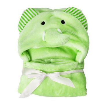 Wholesale Fun Animal Motif Hooded Bath Towels Manufacturers