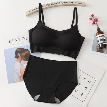 Buy China Wholesale Soft And Comfortable One Piece Bra Set Thin Strapbra  Women Seamless Bra & Bra $1.5