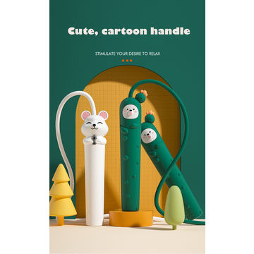 Animal Jump Rope China Imitation Silicone cartoon Jump Rope Cartoon Animal Fitness Kids ...