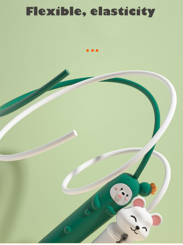 Animal Jump Rope China Imitation Silicone cartoon Jump Rope Cartoon Animal Fitness Kids ...