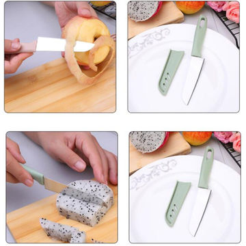 Peeler with Container Stainless Steel Multifunctional Fruit Knife