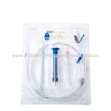 China Medical CVC Kit Central Venous Catheter Single Lumen/Double Lumen ...