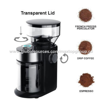 Coffee Grinder Electric Conical Burr Burr Mill Coffee Bean Grinder for  Espresso