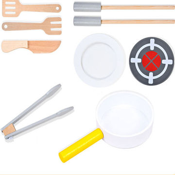 MINI Kitchen Utensils Toys Set For Kids Girl Stainless Steel Can Hold Food  Cooking Kitchen Toys Education Pretend Play