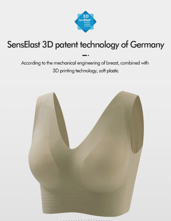 Ladies′ Seamless Senselast 3D Wire Free Underwear - China Lingerie and  Underwear price