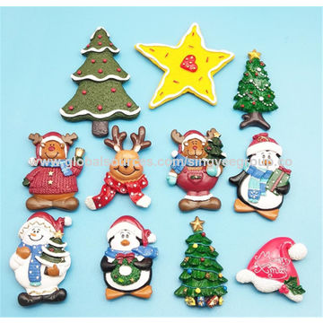 Custom Christmas Santa Claus Snowman Deer Souvenir Resin Fridge Magnet -  China Fridge Magnets and Souvenir Resin Fridge Magnet price