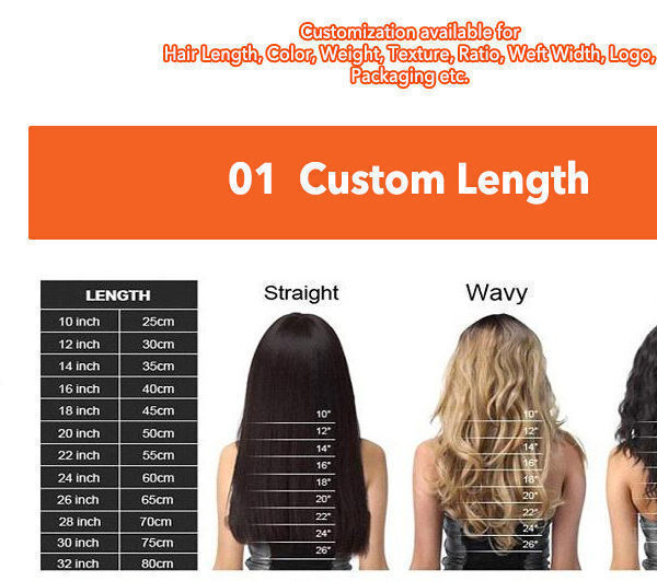 tape in extensions 80 cm