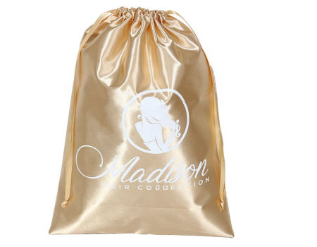 Hair Satin Cosmetic Bag 