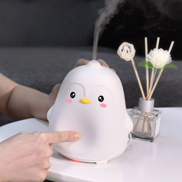 Humidificador Panda Difusor de aceite esencial Aroma Aceite esencial  Humidificador de niebla fría