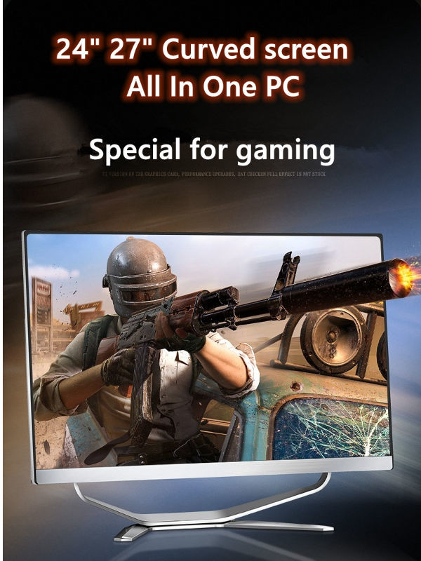 24 27 inch All in one pc desktop computer i5 i9 9900k monoblock gaming