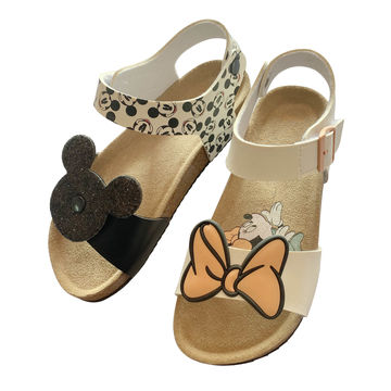 Sandal Cork; sandal kasual anak-anak; sandal