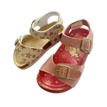 Sandal Cork; sandal kasual anak-anak; sandal