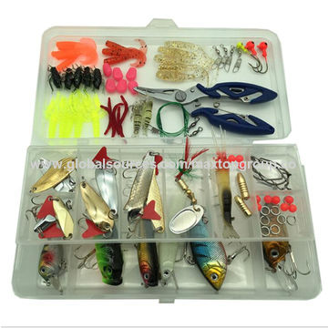 Bulk Buy China Wholesale Fishing Tackle Set,portablefun Fishing Baits Kit  Lots With Free Tackle Box 85pcs $8.17 from Quanzhou Maxtop Group Co. Ltd