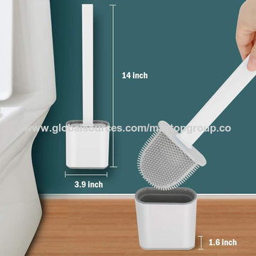 Buy Wholesale China Silicone Flex Toilet Brush With Slim Holder