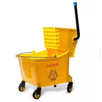 36L SINGLE MOPPING BUCKET + WRINGER